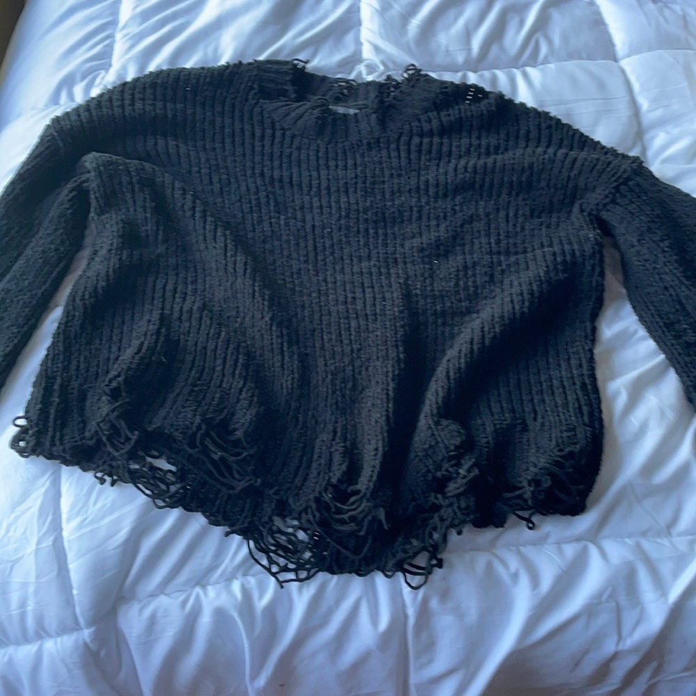 black sweater brand:timing